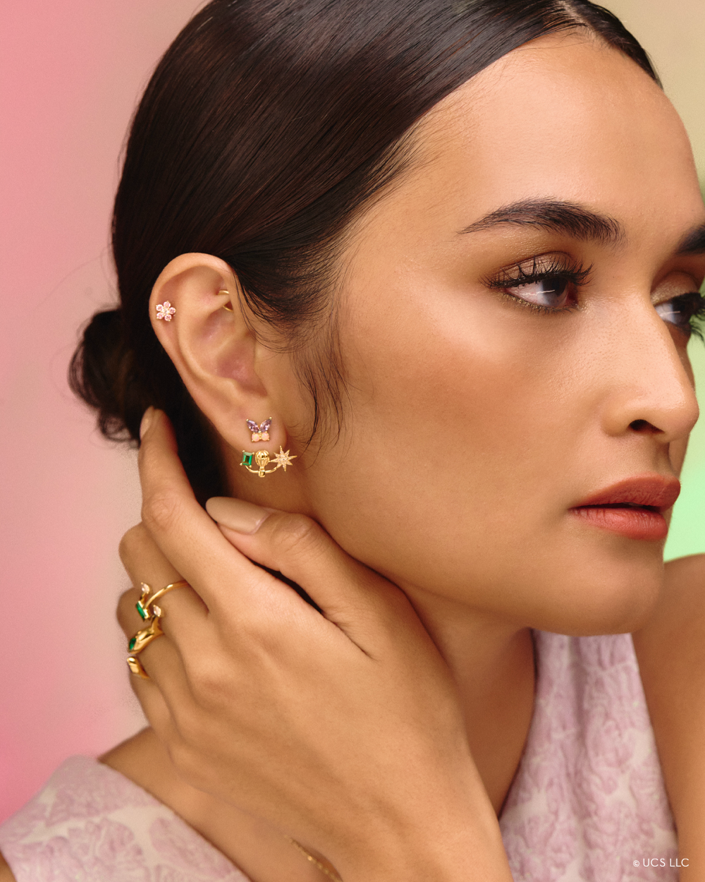 Butterfly Gold Studs