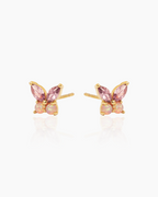 Butterfly Gold Studs
