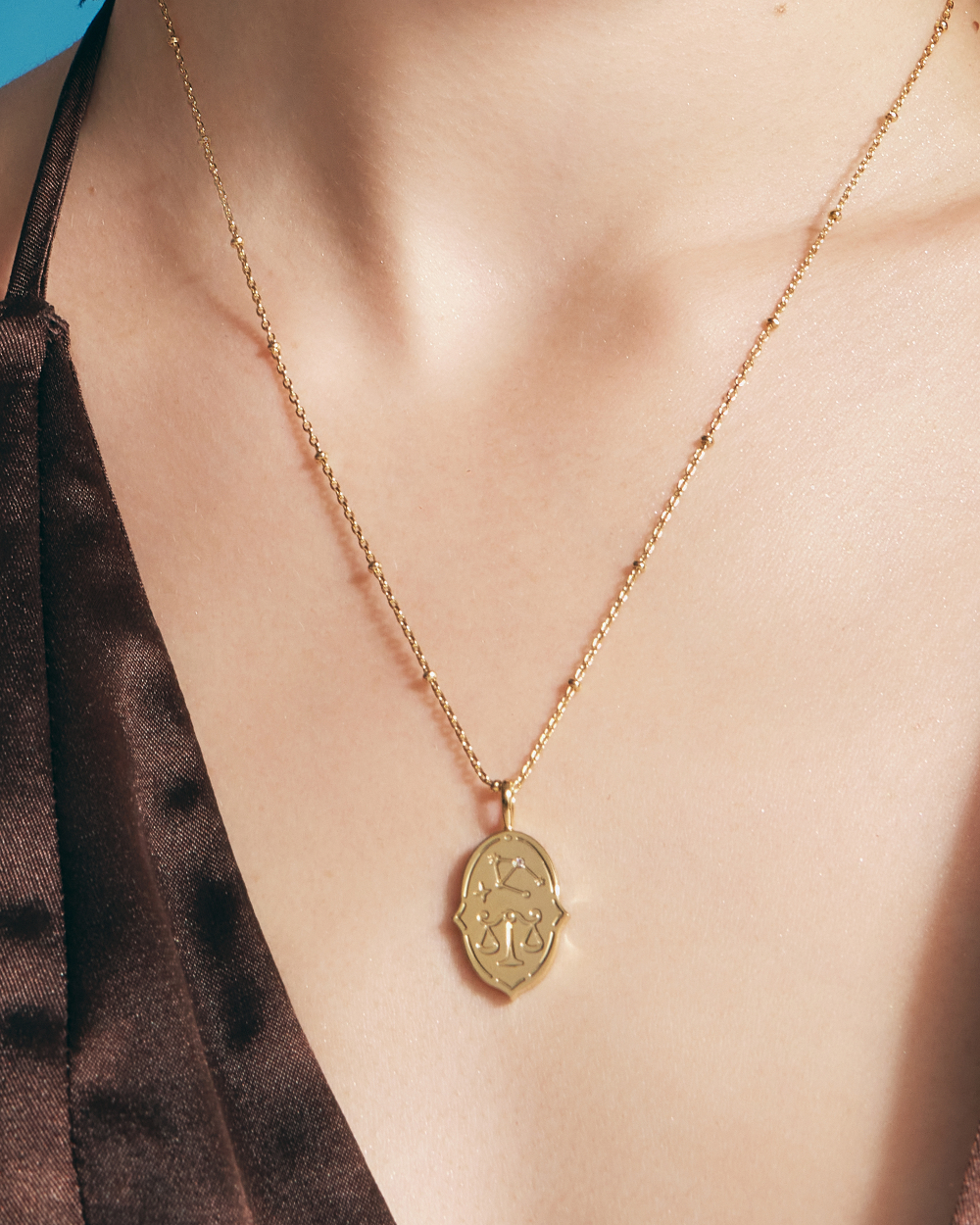 Zodiac Gold Necklace